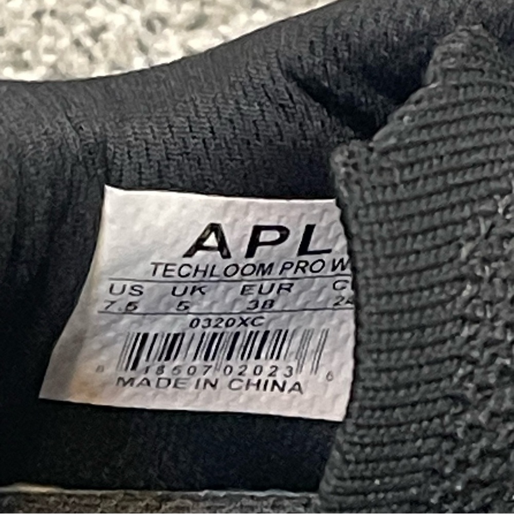 APL techloom‎ pro black shoes women’s size 7.5 - Picture 6 of 6
